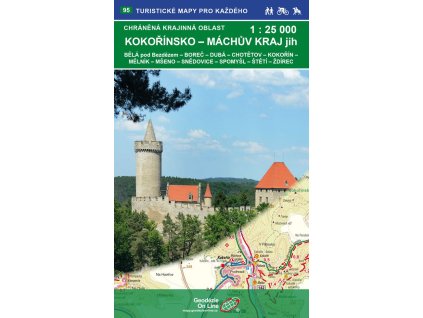 Kokořínsko, Máchův kraj - jih