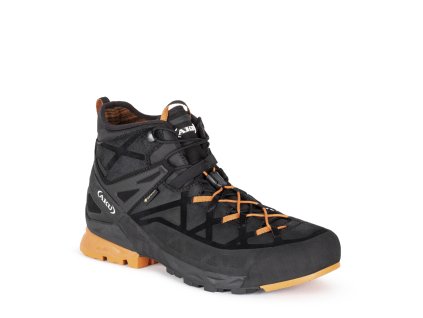 AKU Rock DFS Mid GTX - pánská kožená - černá (Velikost 42)