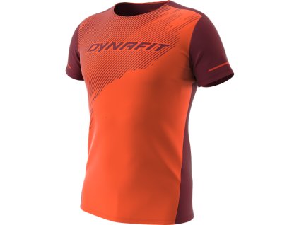 Dynafit běžecké tričko Alpine 2 - pánské - tmavě oranžová (Velikost L)