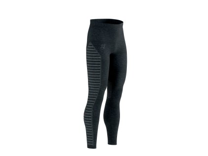 Compressport legíny Running - pánské - černá (Velikost L)