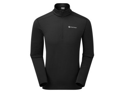 Montane mikina Protium Lite Pull On - pánská - černá (Velikost M)