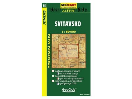 Svitavsko (turistická mapa č. 55)