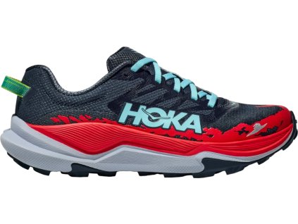 Hoka TORRENT 4 - pánská - tmavě modrá/červená (Velikost 42)