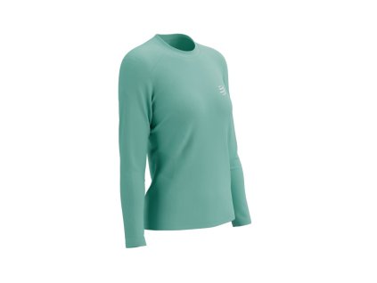 Compressport triko Performance dlouhý rukáv - dámské - mentolová (Velikost L)