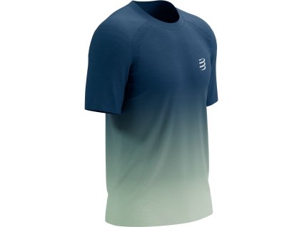 Compressport triko Performance - pánské - mentolová/šedá (Velikost L)