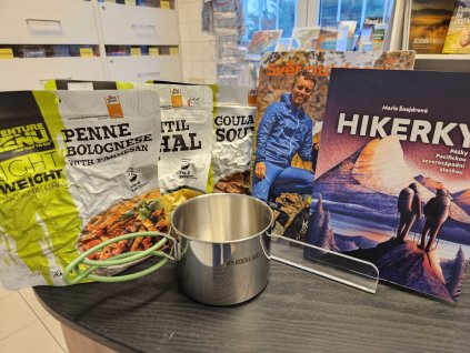 Dobré jídlo a čtení na hory