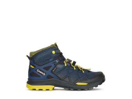 AKU Rocket Mid GTX - pánská - modrá/žlutá (Velikost 41.5)