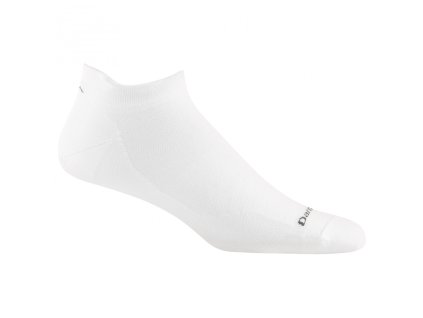 Darn Tough ponožky RUN NO SHOW ULTRA Lightweight Merino - pánské - bílé