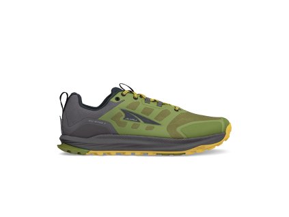 Altra LONE PEAK 9 WATERPROOF LOW - pánská - olivově zelená