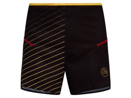 La Sportiva kraťasy Freccia - pánské - černá/žlutá (Velikost L)