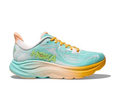 Hoka CLIFTON 10 - dámská - modrá/žlutá