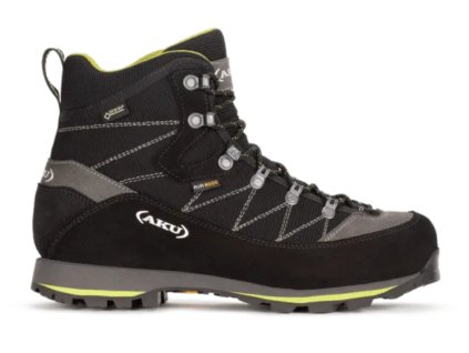 AKU TREKKER LITE III GTX - pánská kožená - černá/zelená (Velikost 42)