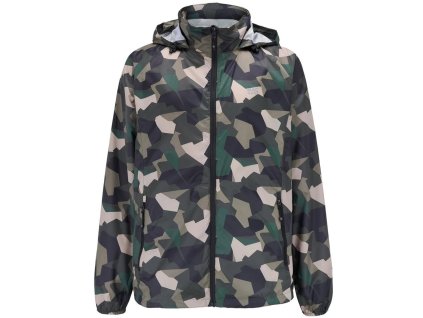 Mac In A Sac Origin Packable Waterproof Jacket, Green Camo (Velikost XXL)