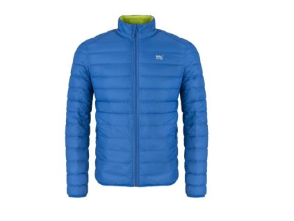 Mac In A Sac Polar Packable Men's Down Jacket, Electrice Blue/Lime Punch (Velikost M)