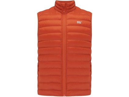 Mac In A Sac Alpine Packable Men's Down Vest, Burnt Orange (Velikost L)