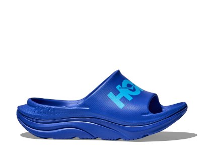 Hoka pantofle U ORA ATHLETIC SLIDE - modré (Velikost 37 1/3)