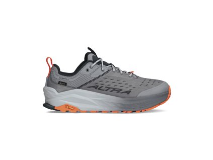 Altra OLYMPUS 6 Hike Low GTX - pánská - šedá/oranžová (Velikost 42.5)
