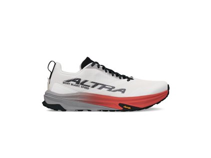 Altra MONT BLANC SPEED - pánská - bílá/červená (Velikost 40)