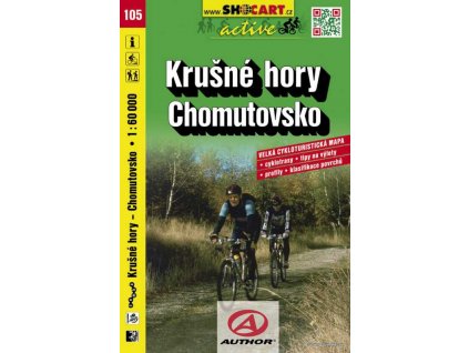 Krušné hory, Chomutovsko (cyklomapa č. 105)