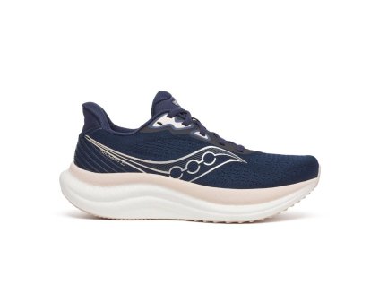Saucony TRIUMPH 23 - dámská - tmavě modrá/růžová/bílá (Velikost 38)