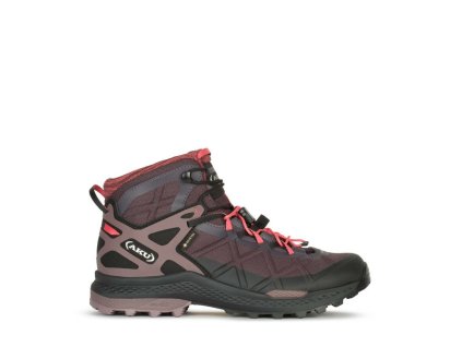 AKU Rocket Mid GTX - dámská kožená - fialová/růžová (Velikost 35)