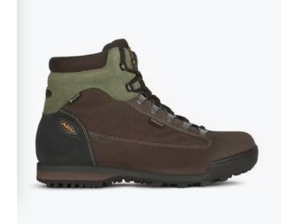 AKU Slope Original GTX - pánská kožená - hnědá/zelená (Velikost 46.5)