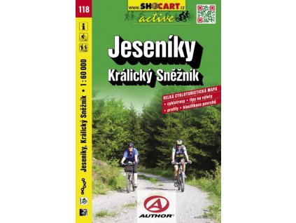 Jeseníky, Králický sněžník (cyklomapa č. 118)