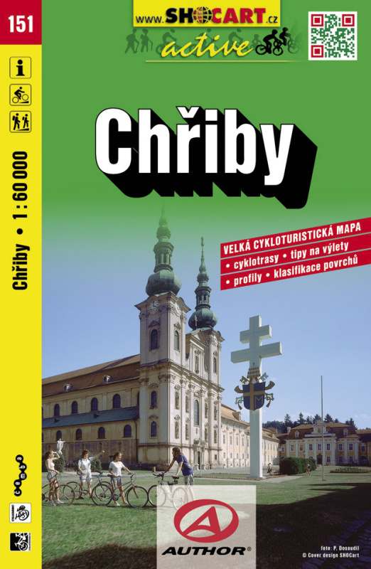 Shocart Chřiby (cyklomapa č. 151)