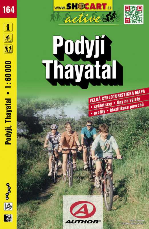 Shocart Podyjí-Thayatal (cyklomapa č. 164)