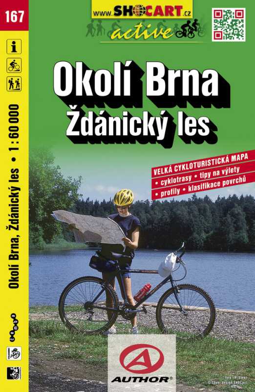 Shocart Okolí Brna, Ždánický les (cyklomapa č. 167)