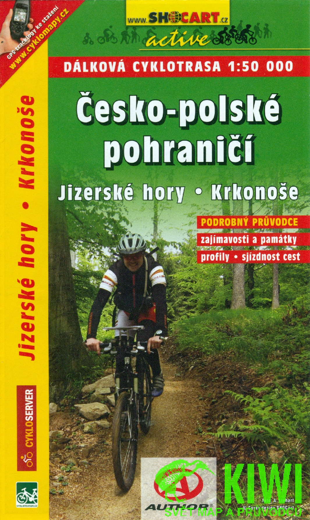 Shocart cyklomapa Česko - polské pohraničí 1:50 t.