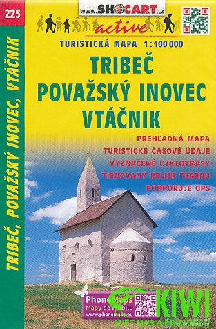 Shocart Tribeč, Považský Inovec, Vtáčnik 1:100 t.