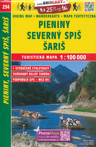 Shocart Pieniny, Severný Spiš, Šariš 1:100 t.