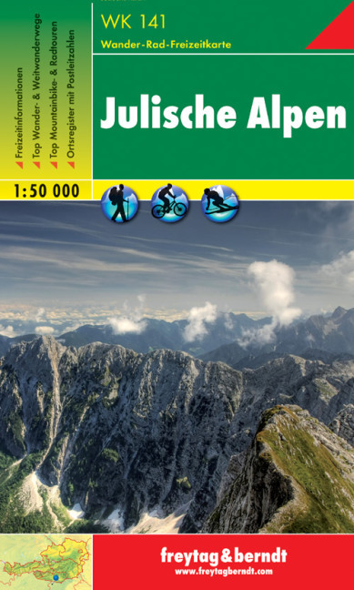 Freytag & Berndt Julische Alpen - Julské Alpy (WK141)