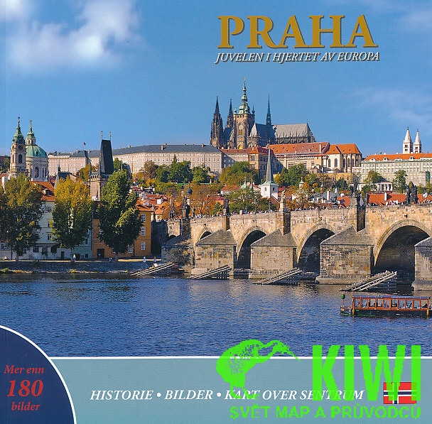 průvodce Praha klenot v srdci Evropy norsky