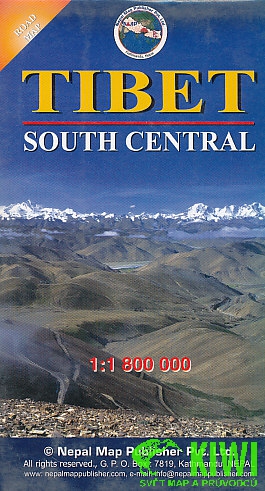 Nepa maps mapa Tibet-south central 1:1,8 mil.