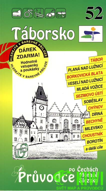 Soukup&David vydavatelství průvodce Táborsko 1. edice česky S+D