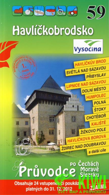Soukup&David vydavatelství průvodce Havlíčkobrodsko 1. edice česky