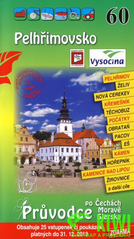 Soukup&David vydavatelství průvodce Pelhřimovsko 1. edice česky S+D