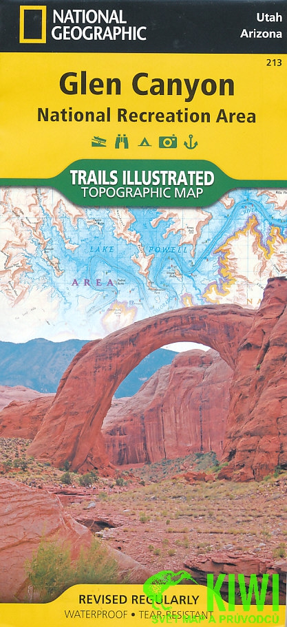 National Geographic Maps mapa Glen Canyon (Utah,Arizona) 1:90 t. voděodolná NG