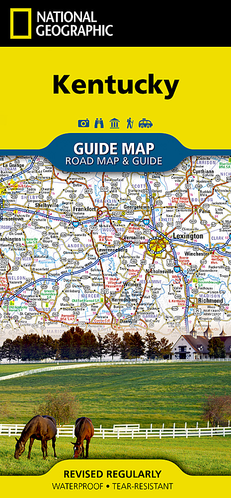 National Geographic Maps mapa Kentucky 1:1,14 mil