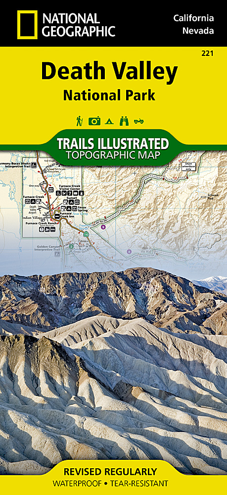 National Geographic Maps mapa Death Valley NP 1:165 t. voděodolná