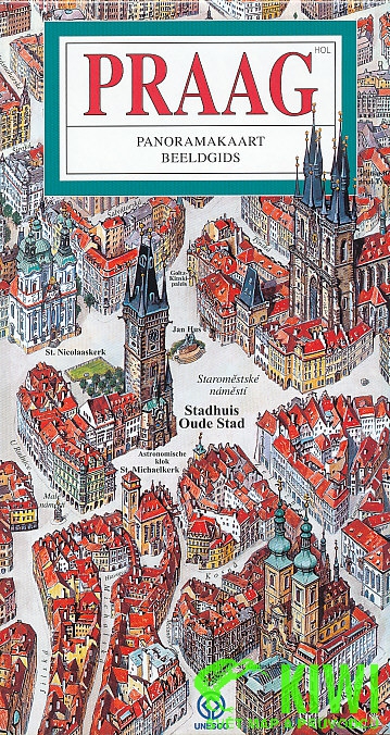 ATP publishing mapa Praag panorama holandsky