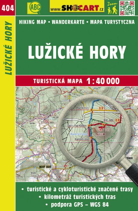 Shocart Lužické hory - turistická mapa č. 404