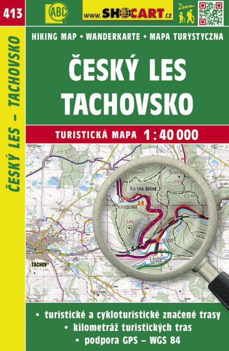 Shocart Český les, Tachovsko - turistická mapa č. 413