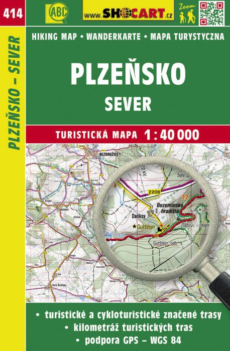 Shocart Plzeňsko - sever - turistická mapa č. 414
