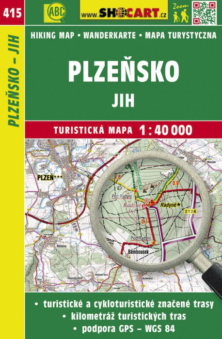 Shocart Plzeňsko - jih - turistická mapa č. 415
