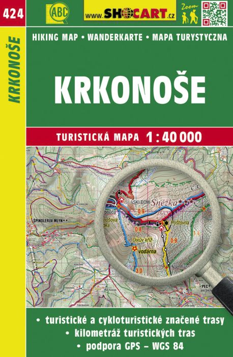 Shocart Krkonoše - turistická mapa č. 424