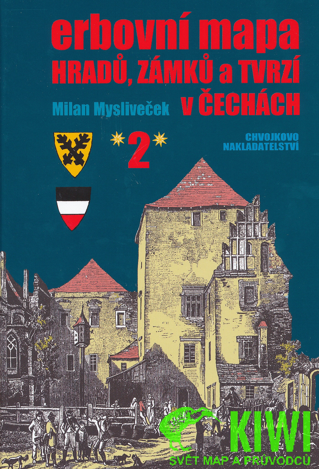 Kosmas distribuce publikace Erbovní mapa hradů,zámků a tvrzí v Čechách 2 (Milan M