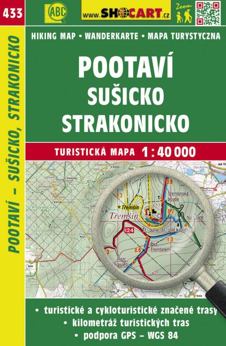 Shocart Pootaví - Sušicko, Strakonicko - turistická mapa č. 433